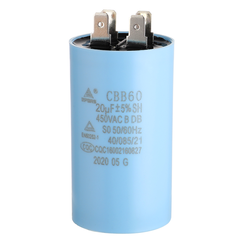 CBB60 Capacitor 450V 20UF 40/85/21 B CQC για κλιματιστικό και ψυγείο