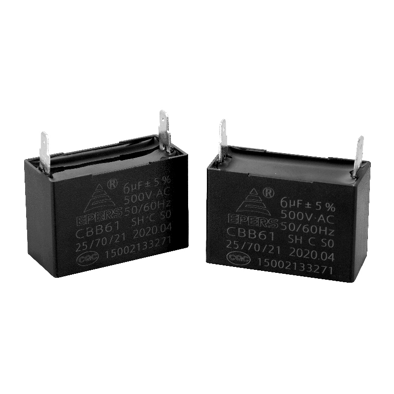 6UF 500V 50/60Hz CBB61 Ανεμιστήρας πυκνωτών