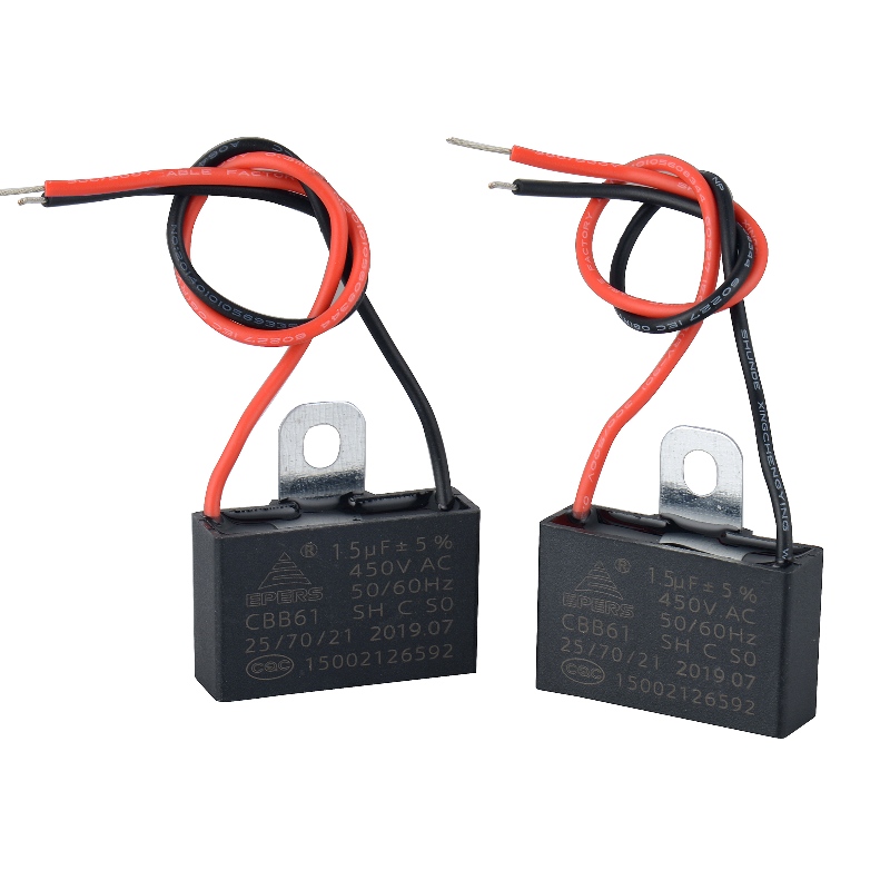 1.5UF 450V 50/60Hz SH S0 CBB61 πυκνωτής για ανεμιστήρα AC