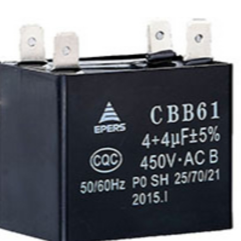 4+4uf 450V 50/60Hz P0 SH cbb61 πυκνωτής για αεροσυμπιεστή